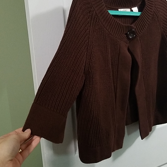 Quarter sleeve cardigan - Picture 3 of 5